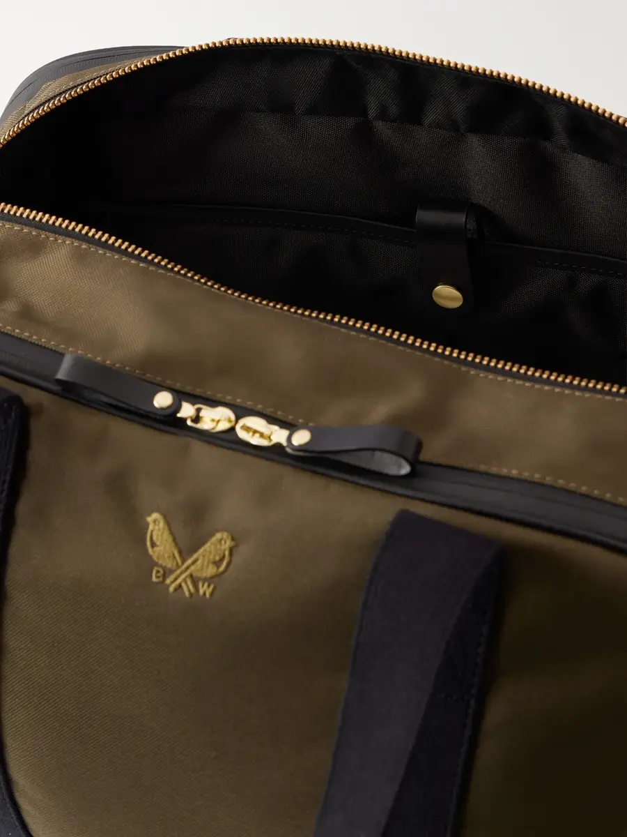 Bennett Winch Sport Holdall Leather-Trimmed Cotton-Canvas Weekend Bag - Men | Thumbnail 6 Bennett Winch Sport Holdall Leather-Trimmed Cotton-Canvas Weekend Bag - Men | Thumbnail 6