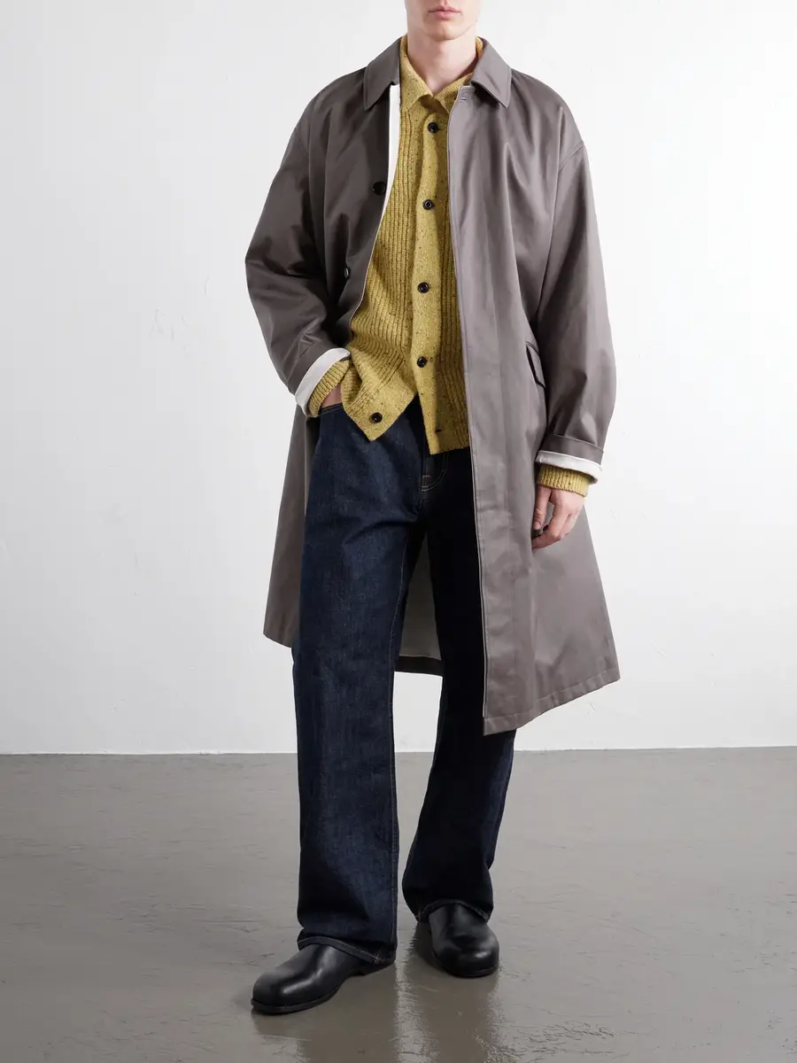Graphpaper Railway Cotton-Twill Trench Coat - Men | Thumbnail 2 Graphpaper Railway Cotton-Twill Trench Coat - Men | Thumbnail 2