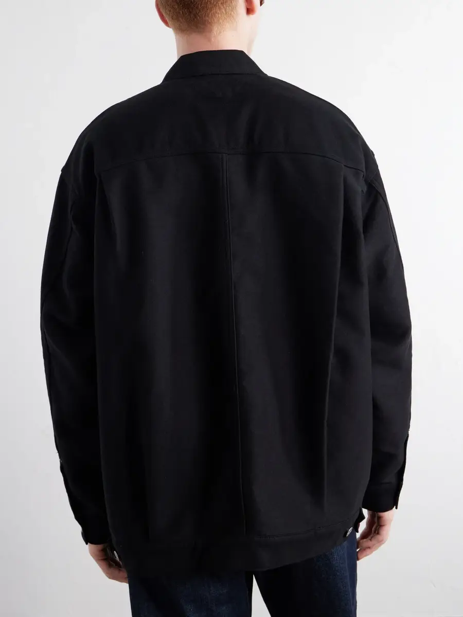 Graphpaper Cotton-Twill Overshirt - Men | Thumbnail 4 Graphpaper Cotton-Twill Overshirt - Men | Thumbnail 4