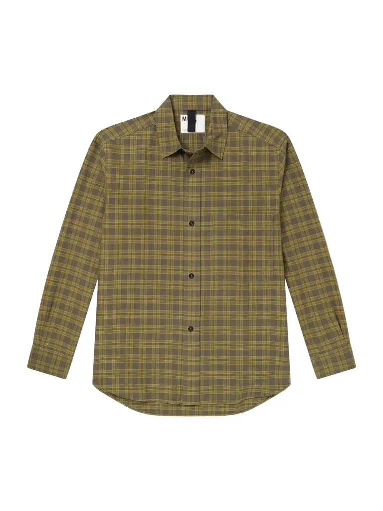 Margaret Howell The Basic Checked Cotton-Poplin Shirt - Men