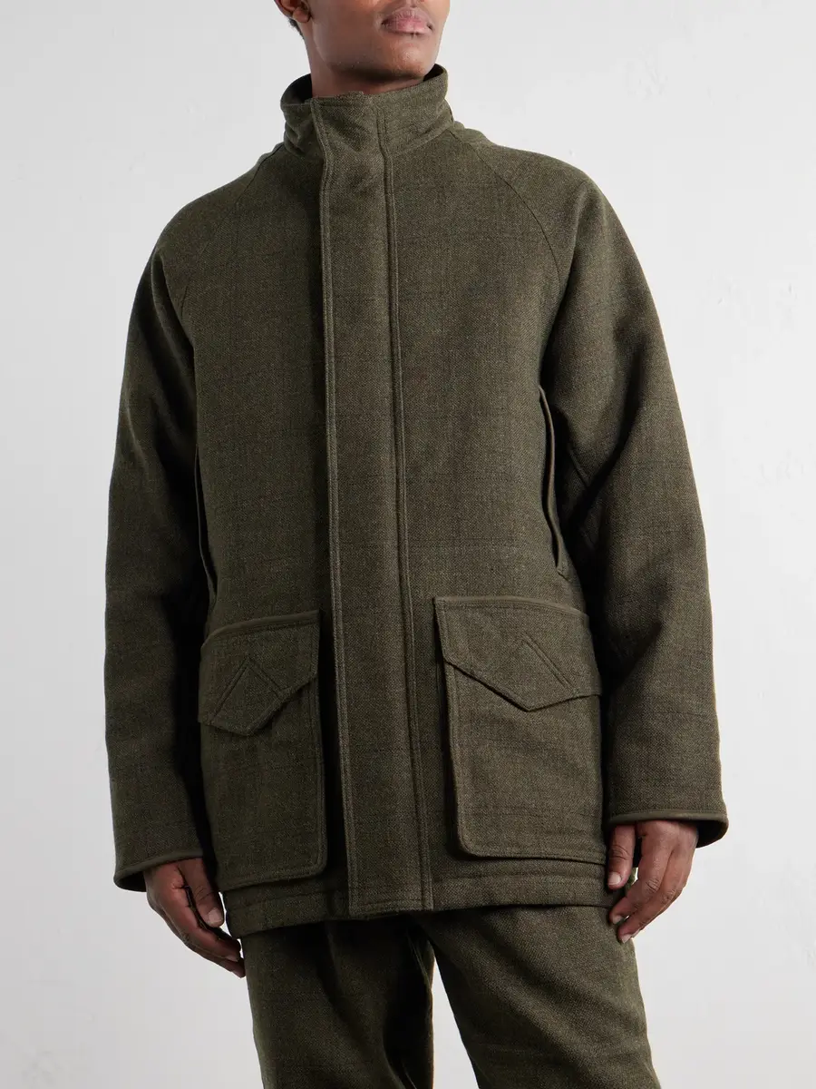 Purdey Checked Wool-Tweed Field Coat - Men | Thumbnail 4 Purdey Checked Wool-Tweed Field Coat - Men | Thumbnail 4
