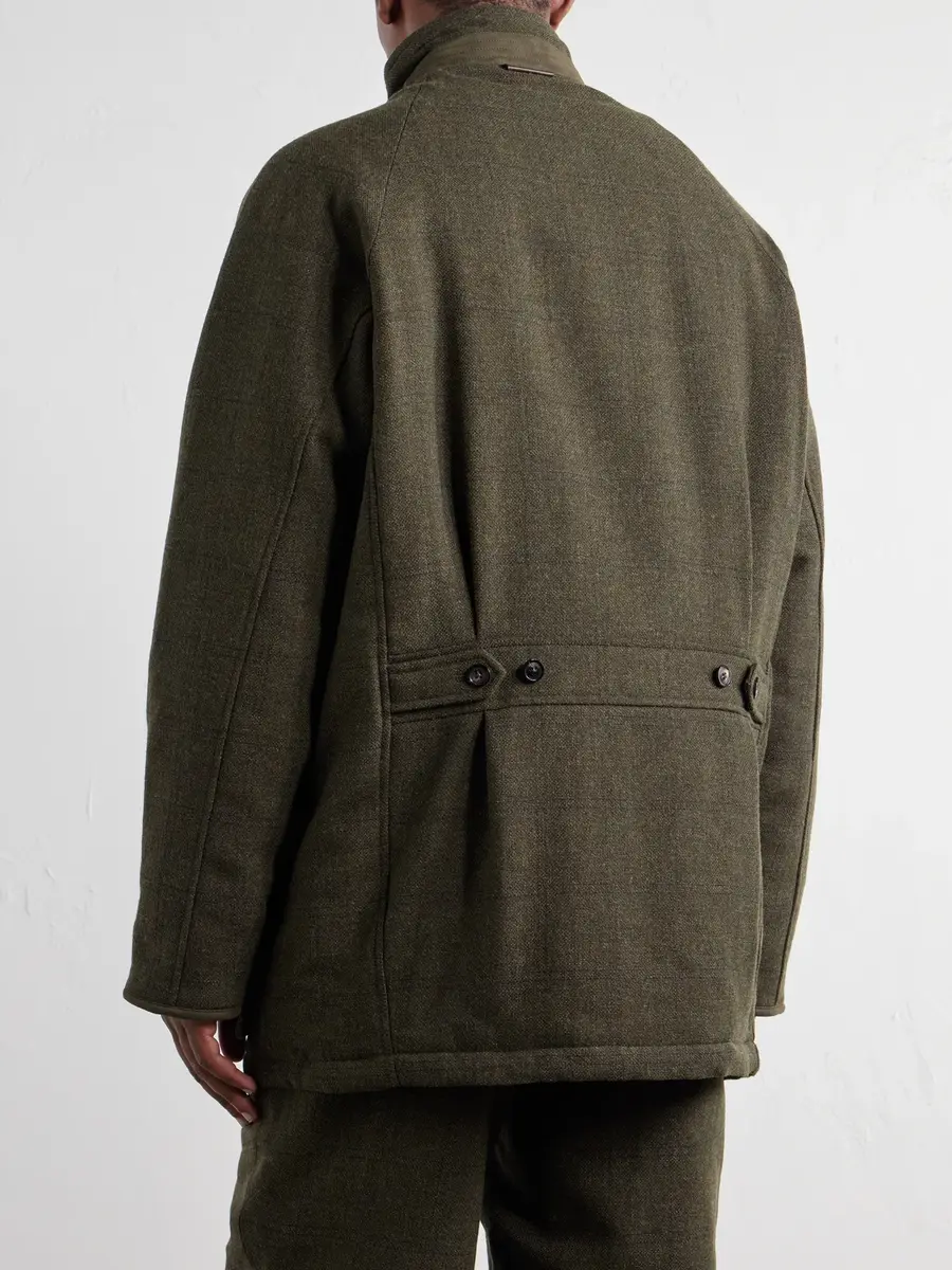 Purdey Checked Wool-Tweed Field Coat - Men | Thumbnail 5 Purdey Checked Wool-Tweed Field Coat - Men | Thumbnail 5