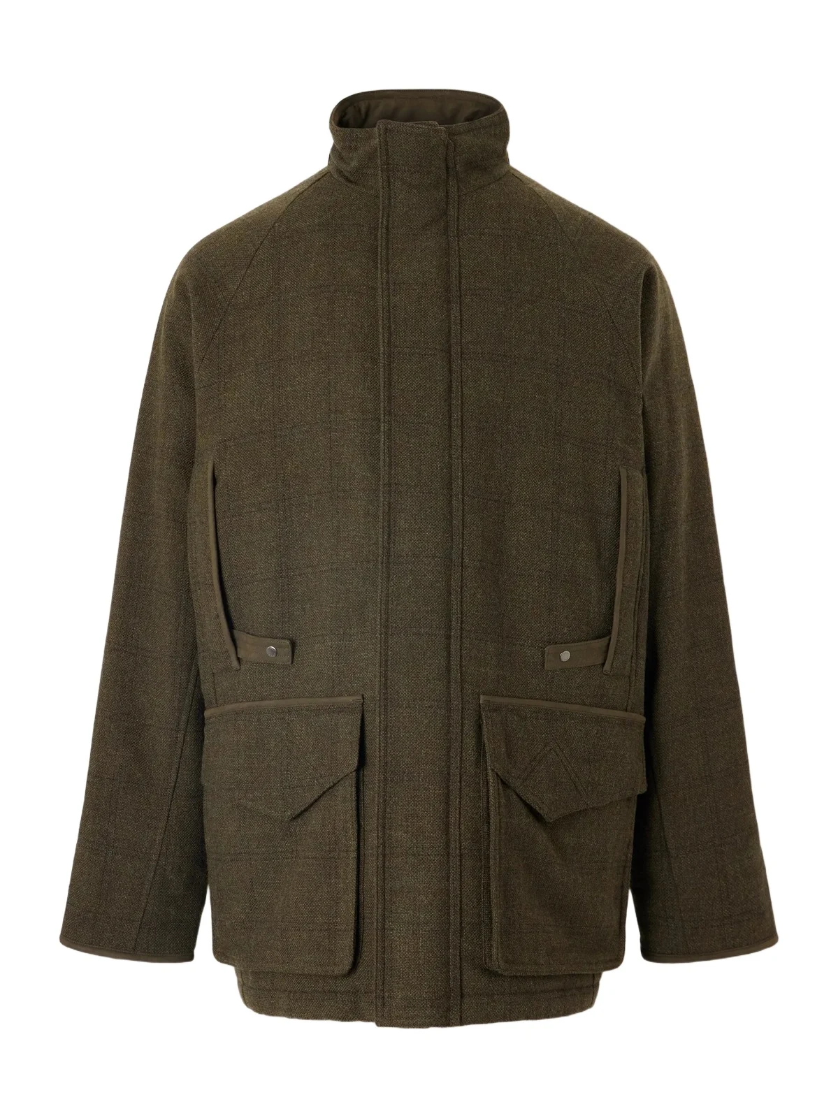 Purdey Checked Wool-Tweed Field Coat - Men