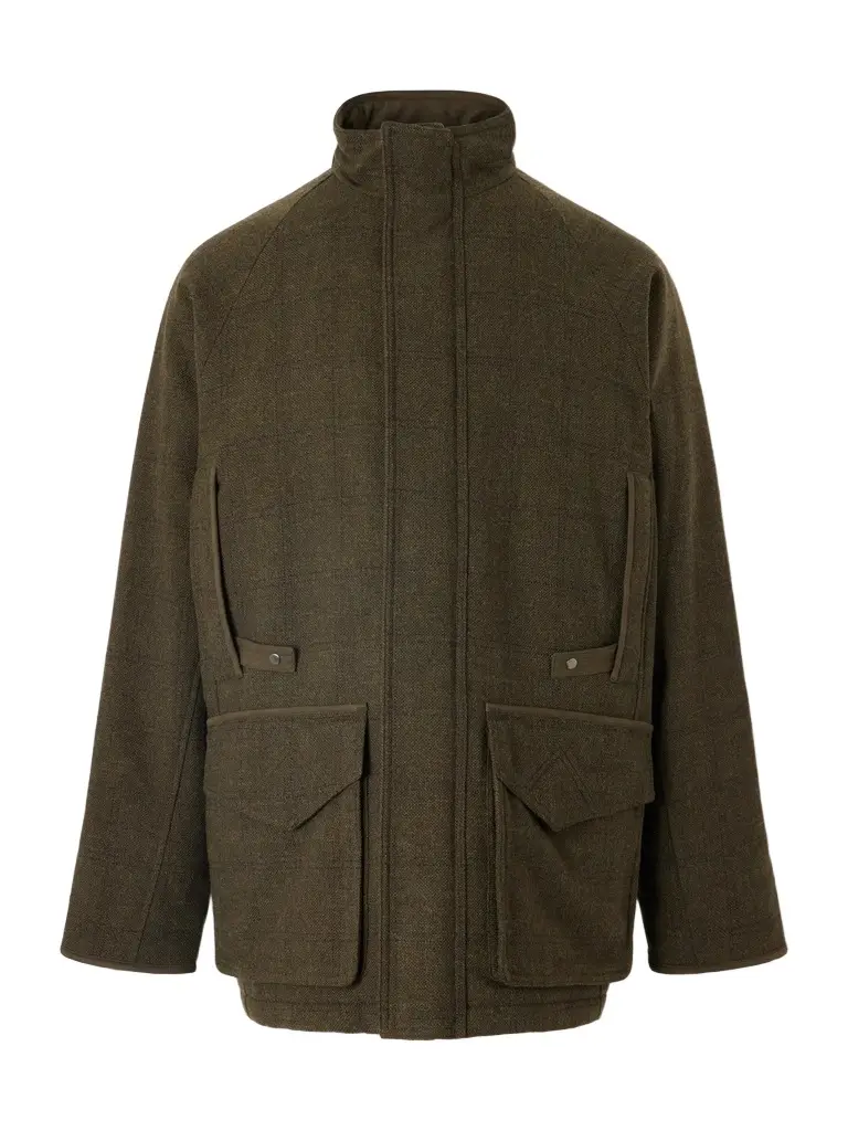 Purdey Checked Wool-Tweed Field Coat - Men
