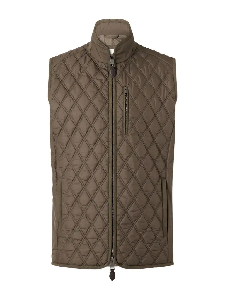 Purdey Moorland Padded Quilted Shell Gilet - Men