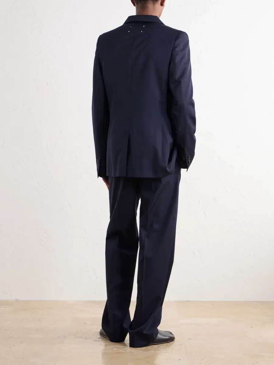 Maison Margiela Two-Tone Virgin Wool-Twill Blazer - Men | Thumbnail 4 Maison Margiela Two-Tone Virgin Wool-Twill Blazer - Men | Thumbnail 4