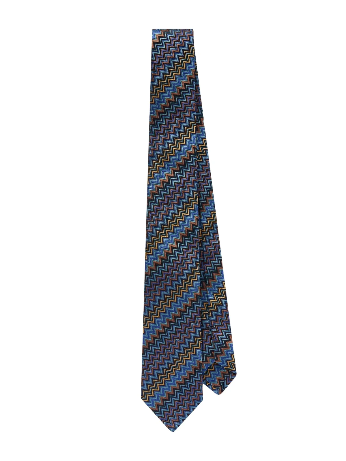 7cm Crochet-Knit Silk Tie - Men 7cm Crochet-Knit Silk Tie - Men