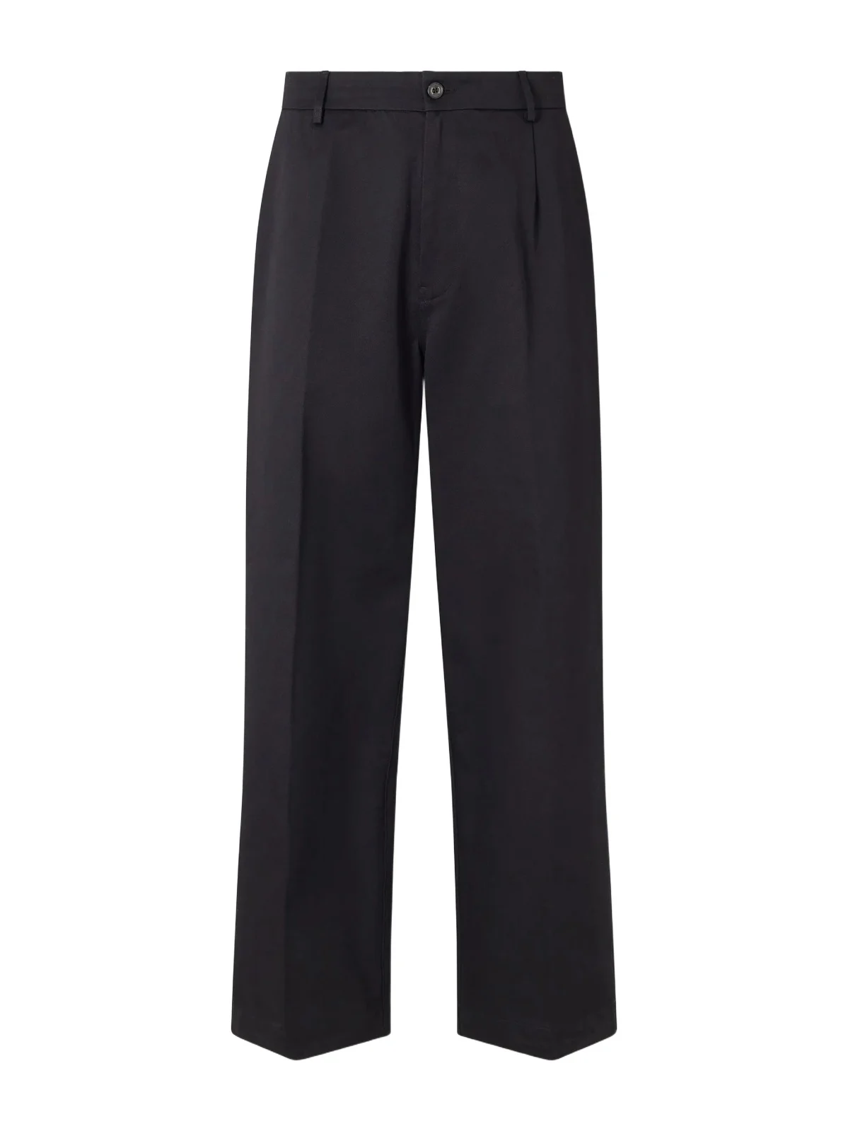 Volume Wide-Leg Pleated Cotton Trousers - Men Volume Wide-Leg Pleated Cotton Trousers - Men