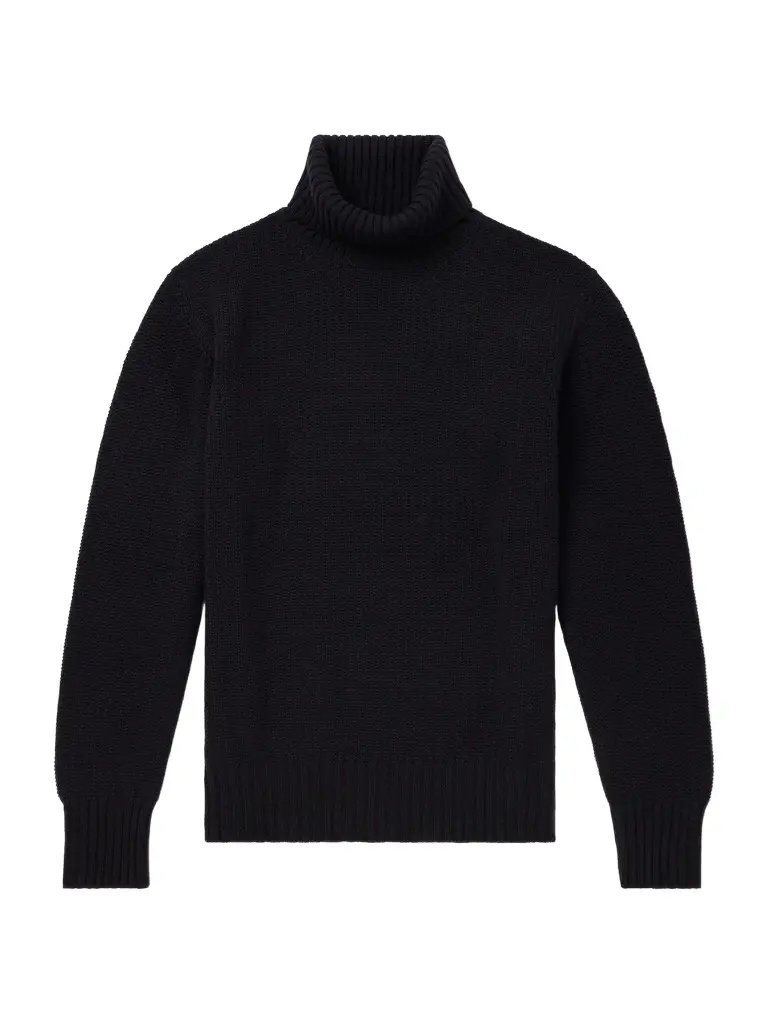 Stòffa Ribbed Cashmere Rollneck Sweater - Men