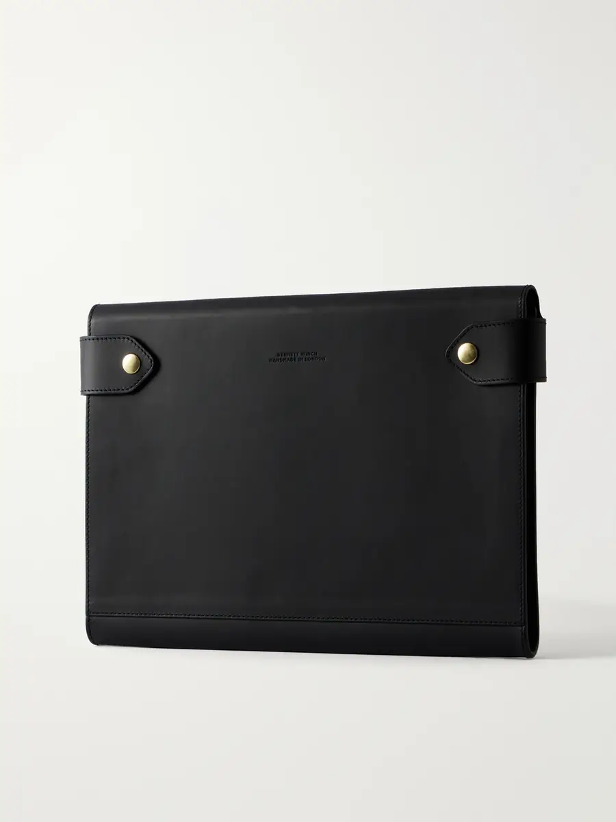 Bennett Winch Small Folio Leather Pouch - Men | Thumbnail 4 Bennett Winch Small Folio Leather Pouch - Men | Thumbnail 4