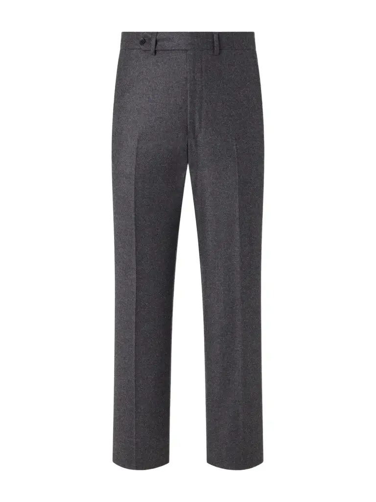 Stòffa Straight-Leg Wool And Cashmere-Blend Flannel Trousers - Men