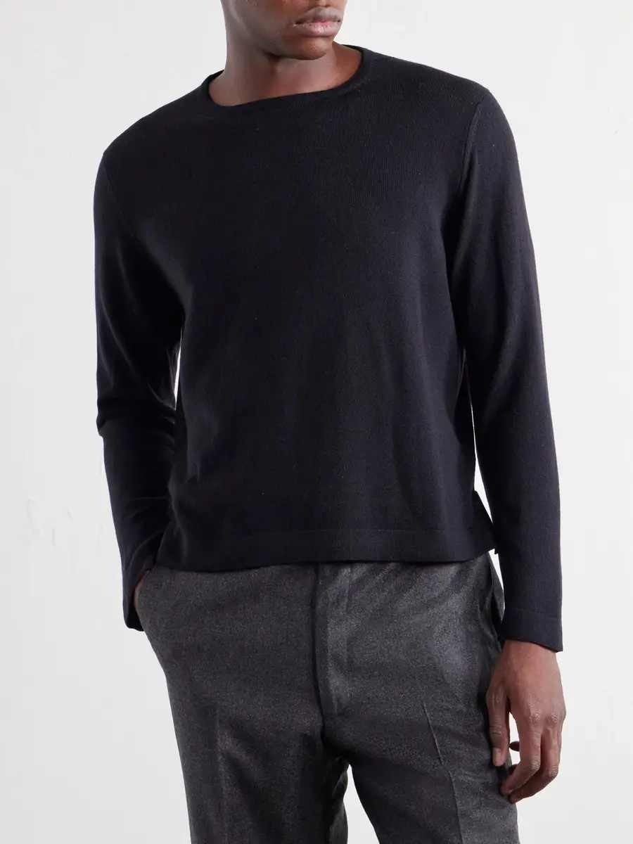 Stòffa Cashmere T-Shirt - Men | Thumbnail 3 Stòffa Cashmere T-Shirt - Men | Thumbnail 3