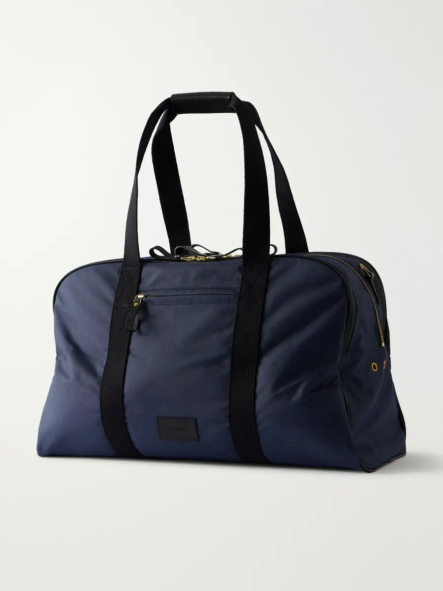 Bennett Winch Sport Holdall Leather-Trimmed Cotton-Canvas Weekend Bag - Men | Thumbnail 4 Bennett Winch Sport Holdall Leather-Trimmed Cotton-Canvas Weekend Bag - Men | Thumbnail 4
