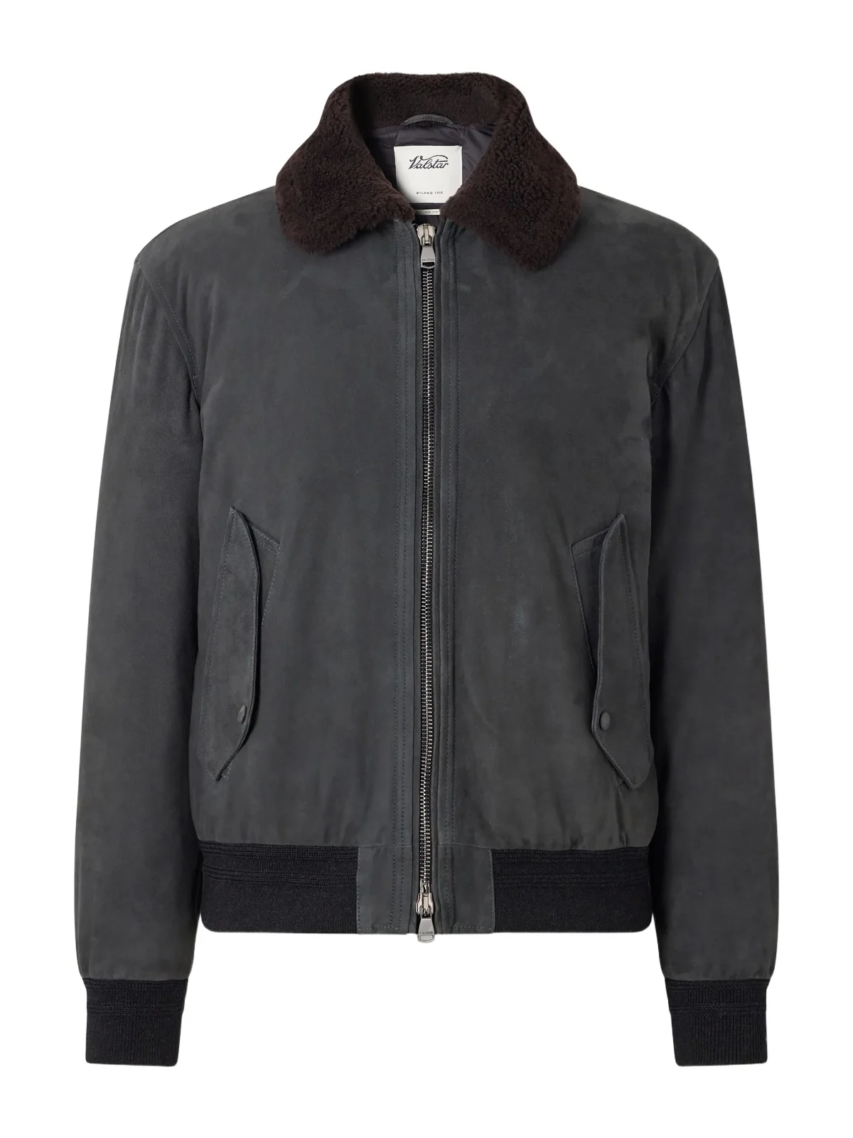 Valstar Cudden Plush-Trimmed Suede Down Jacket - Men