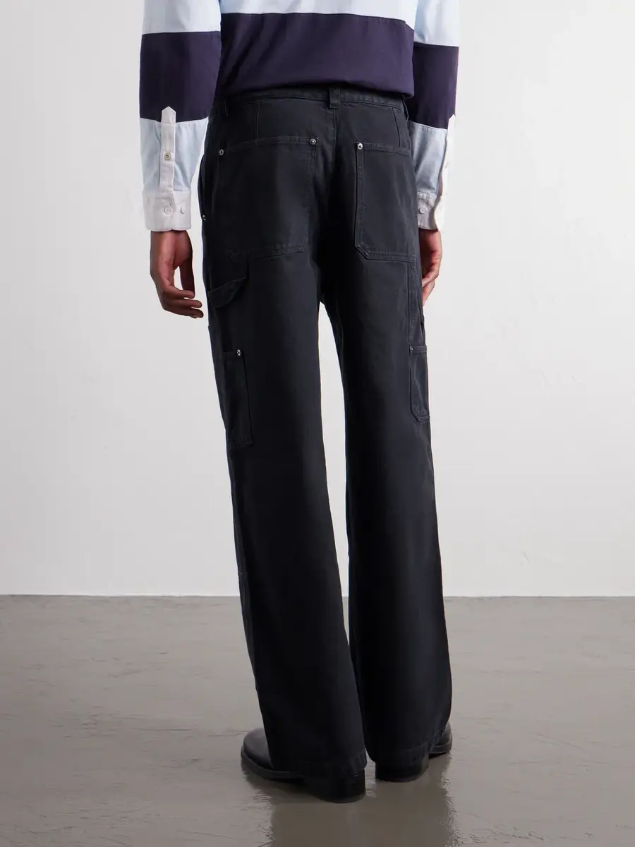 A.P.C. Don Wide-Leg Panelled Jeans - Men | Thumbnail 4 A.P.C. Don Wide-Leg Panelled Jeans - Men | Thumbnail 4