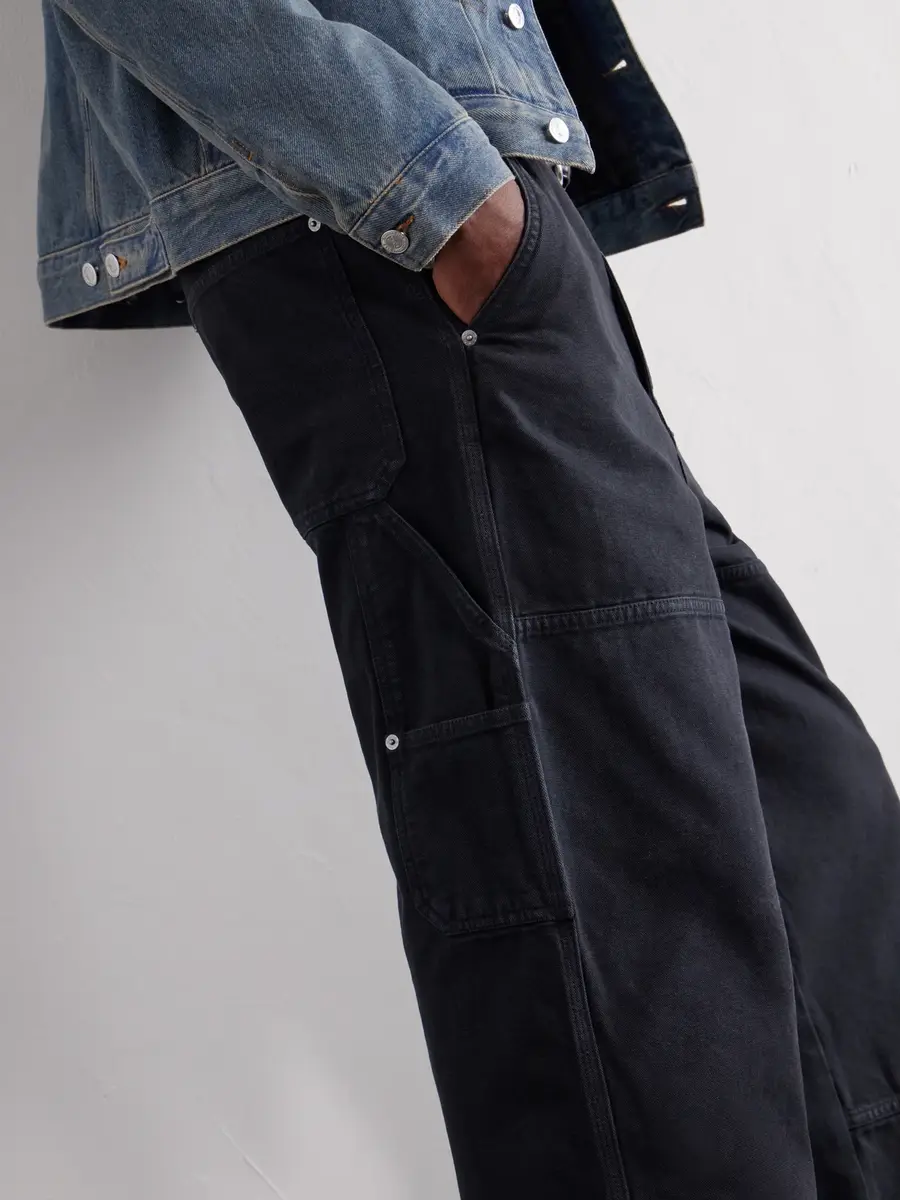 A.P.C. Don Wide-Leg Panelled Jeans - Men | Thumbnail 5 A.P.C. Don Wide-Leg Panelled Jeans - Men | Thumbnail 5