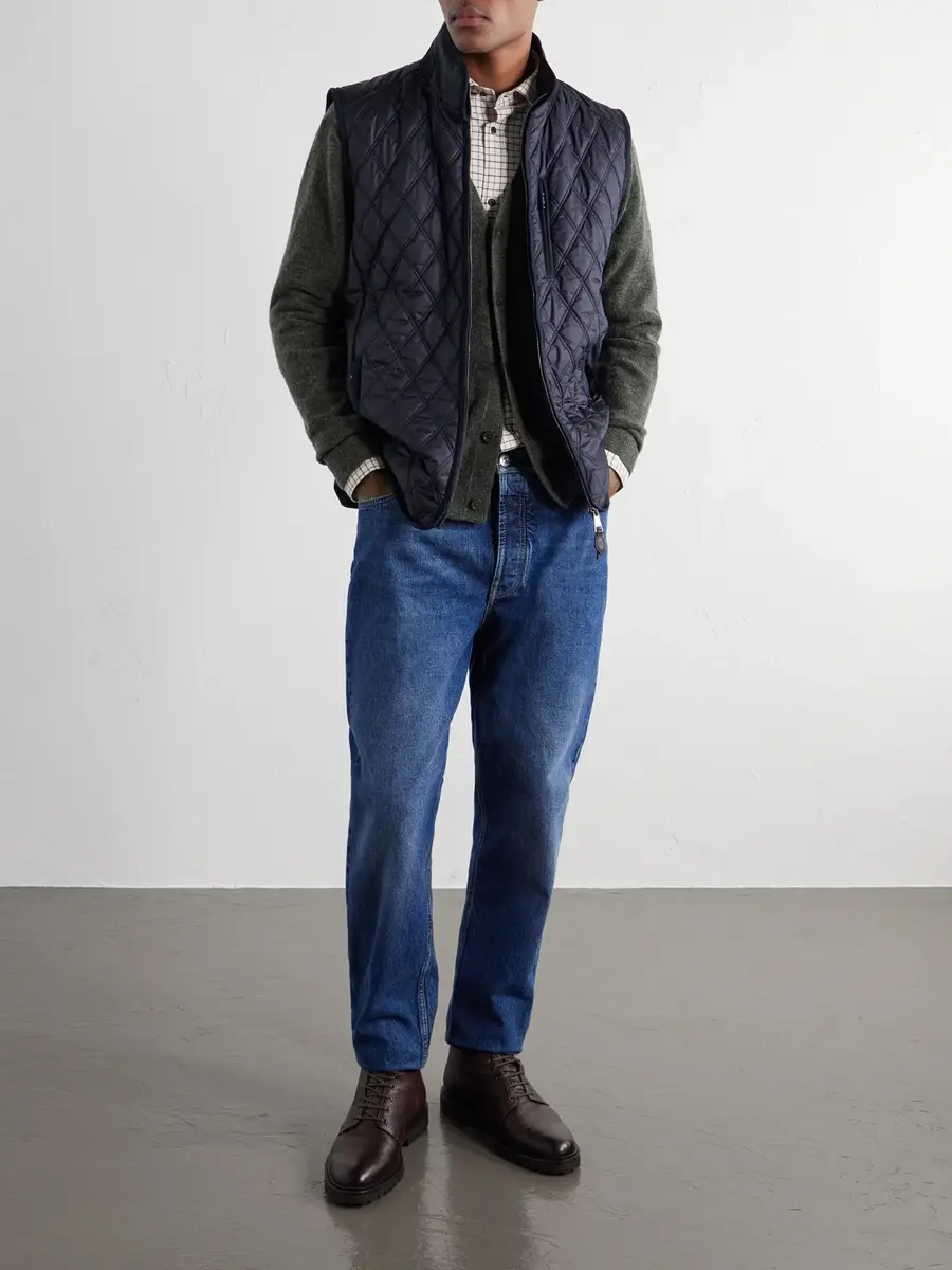 Purdey Moorland Padded Quilted Shell Gilet - Men | Thumbnail 2 Purdey Moorland Padded Quilted Shell Gilet - Men | Thumbnail 2