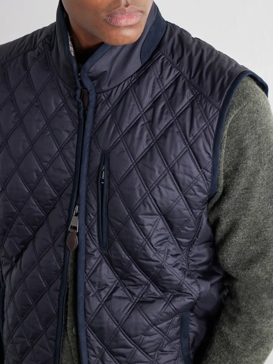 Purdey Moorland Padded Quilted Shell Gilet - Men | Thumbnail 3 Purdey Moorland Padded Quilted Shell Gilet - Men | Thumbnail 3