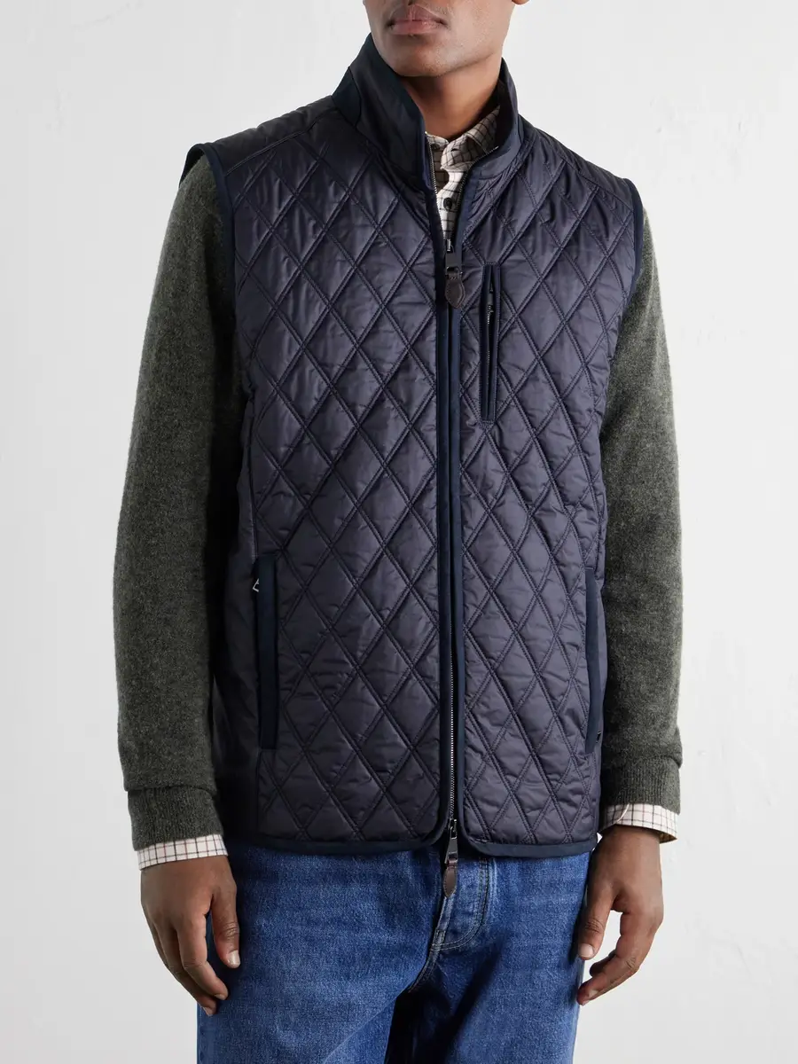 Purdey Moorland Padded Quilted Shell Gilet - Men | Thumbnail 4 Purdey Moorland Padded Quilted Shell Gilet - Men | Thumbnail 4