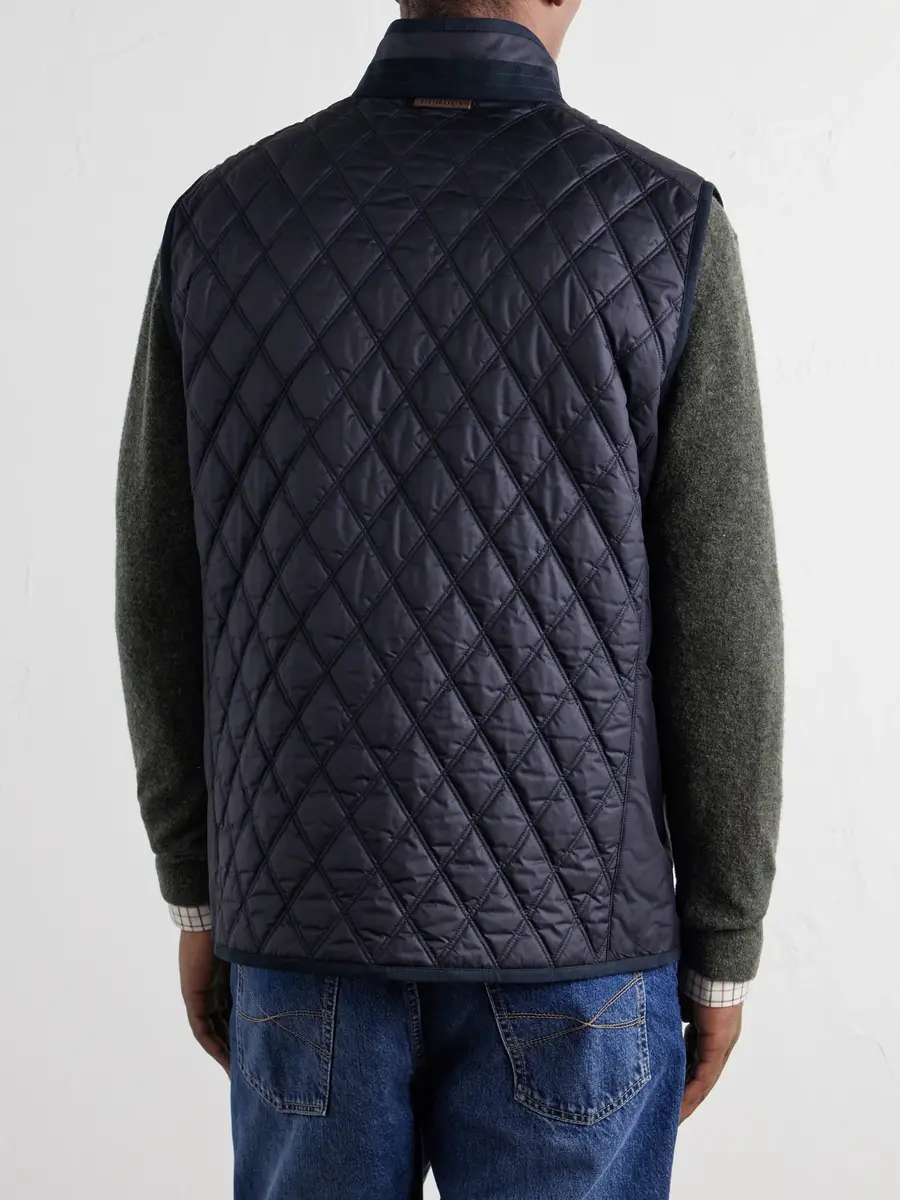 Purdey Moorland Padded Quilted Shell Gilet - Men | Thumbnail 5 Purdey Moorland Padded Quilted Shell Gilet - Men | Thumbnail 5