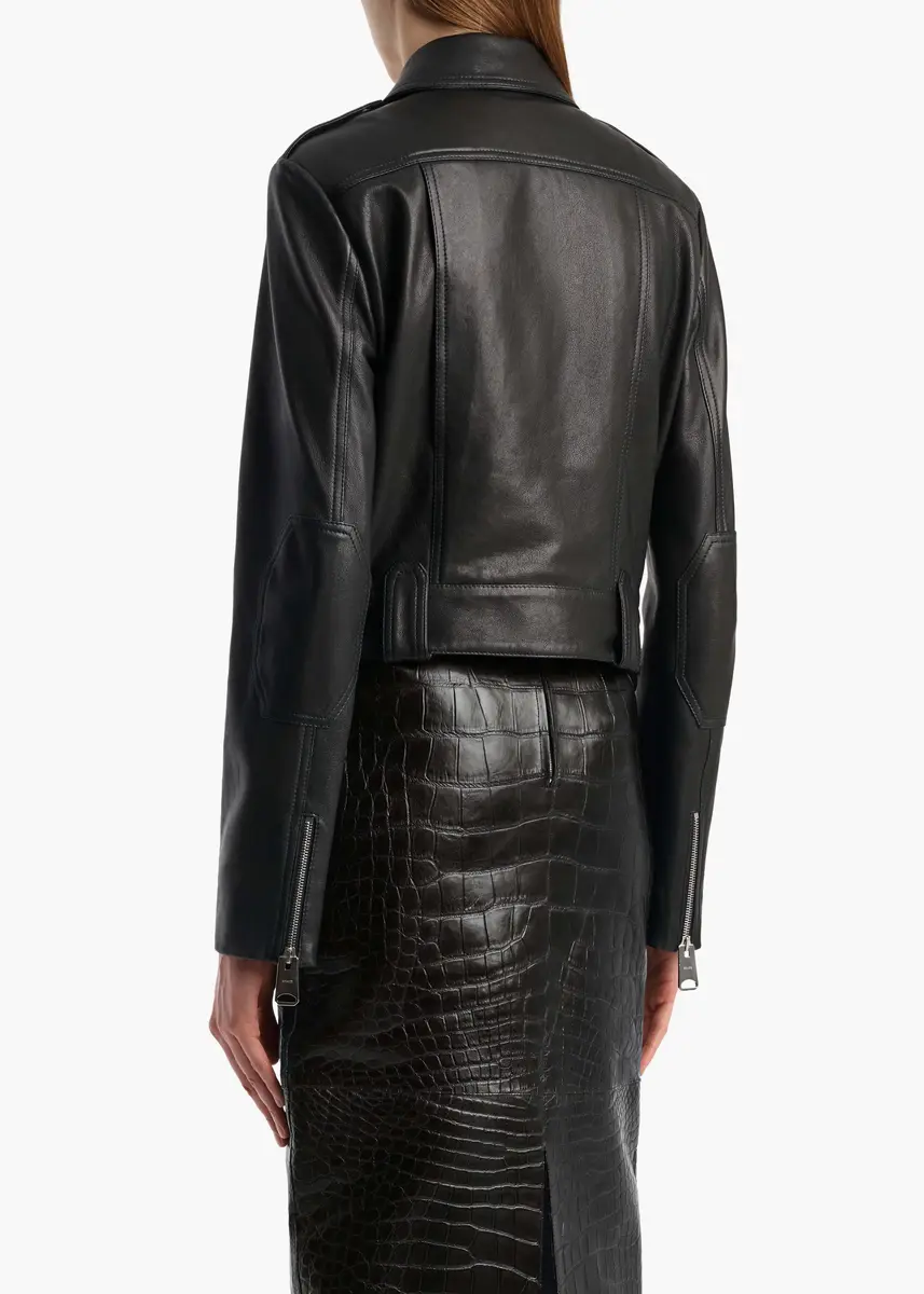 Khaite Amelia Jacket In Black | Thumbnail 4 Khaite Amelia Jacket In Black | Thumbnail 4
