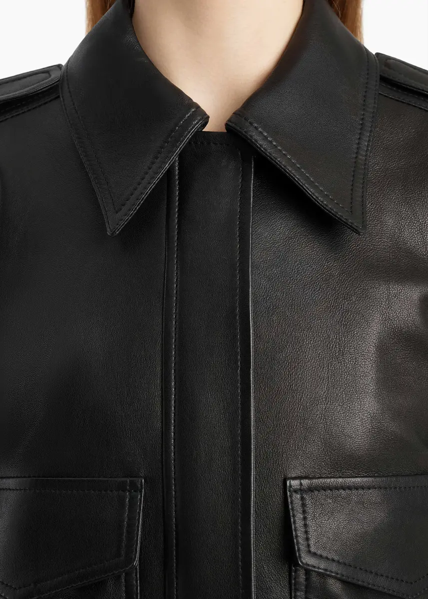 Khaite Amelia Jacket In Black | Thumbnail 5 Khaite Amelia Jacket In Black | Thumbnail 5