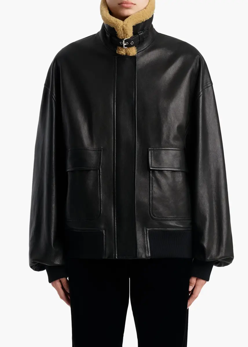 Khaite Sandor Jacket In Black | Thumbnail 3 Khaite Sandor Jacket In Black | Thumbnail 3