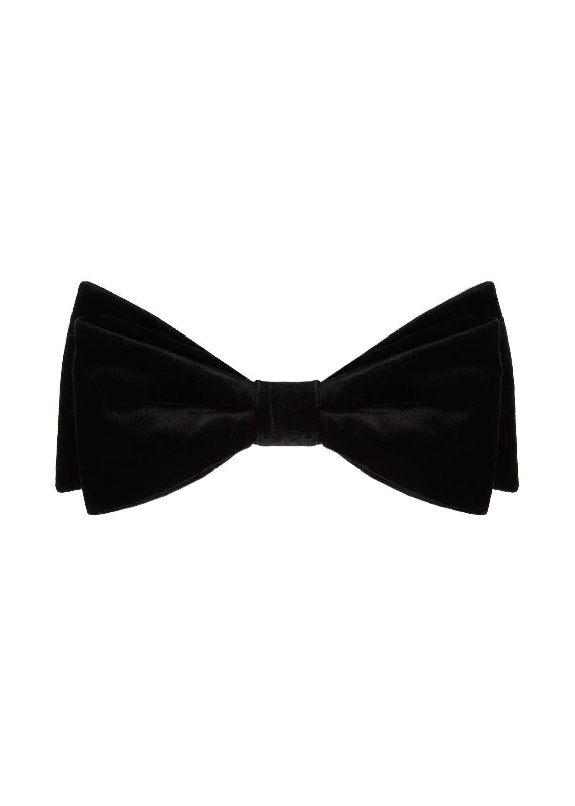 Enid Bow Brooch In Black