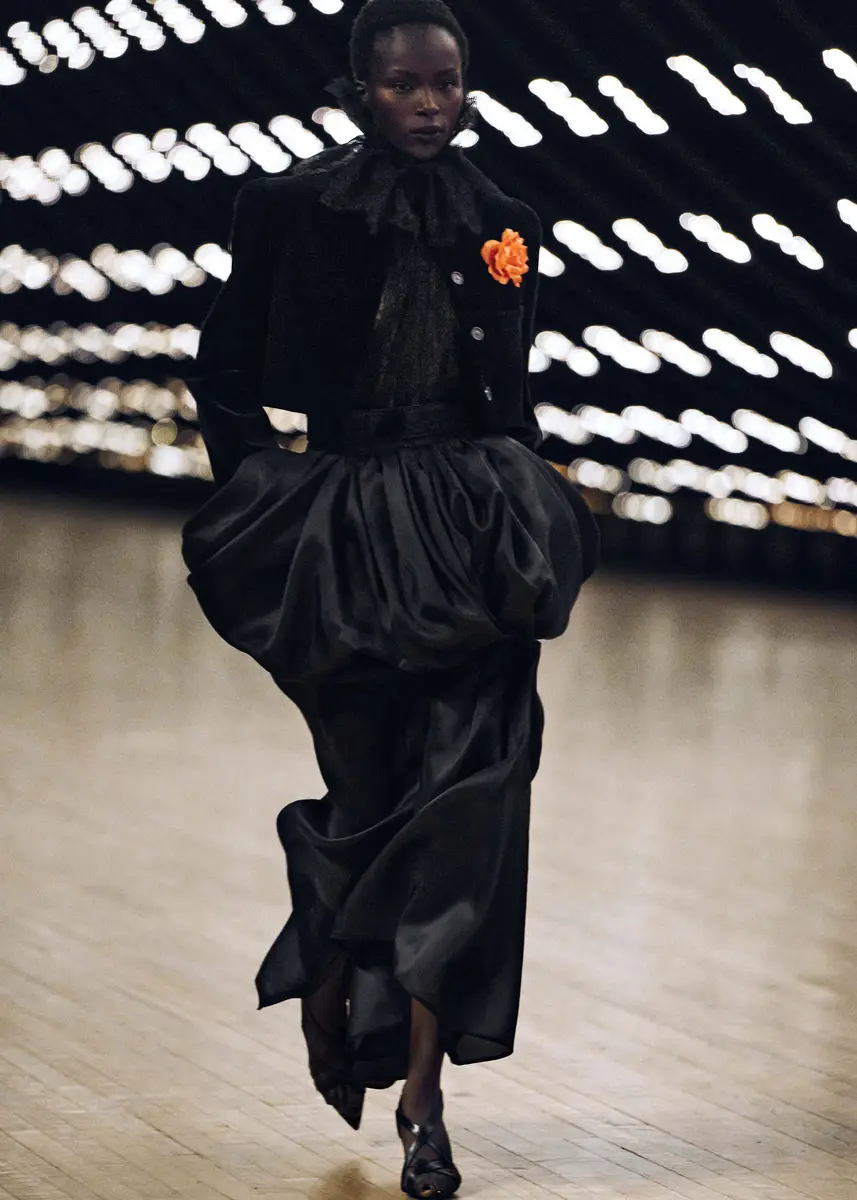 Khaite Tessa Skirt In Black Silk | Thumbnail 7 Khaite Tessa Skirt In Black Silk | Thumbnail 7
