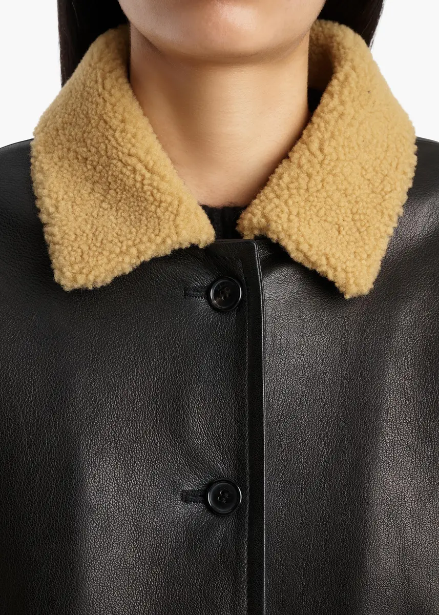 Khaite Wilson Coat In Black | Thumbnail 5 Khaite Wilson Coat In Black | Thumbnail 5