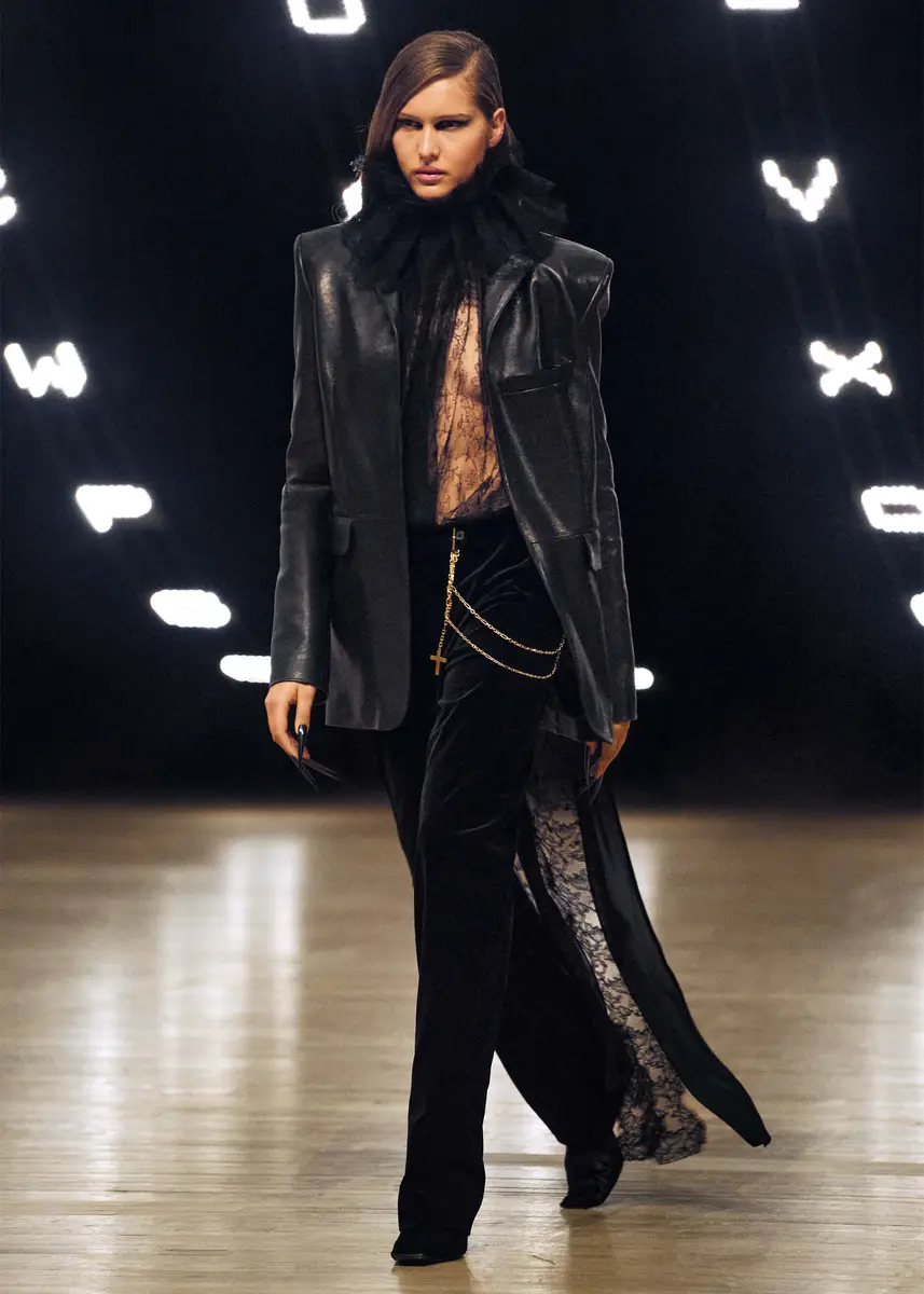 Khaite Sarmine Jacket In Black Leather | Thumbnail 7