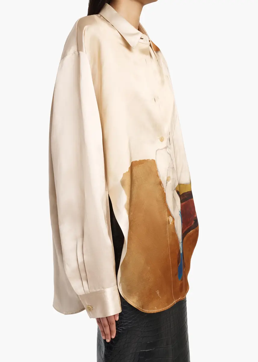 Khaite Goya Top In Lady Print | Thumbnail 5 Khaite Goya Top In Lady Print | Thumbnail 5