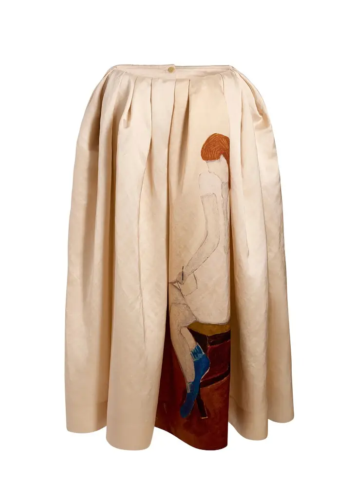 Khaite Adara Skirt In Lady Print