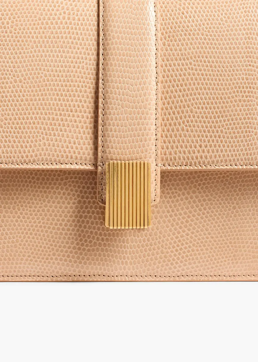 Khaite Blake Crossbody Bag In Desert Sand Lizard | Thumbnail 4 Khaite Blake Crossbody Bag In Desert Sand Lizard | Thumbnail 4