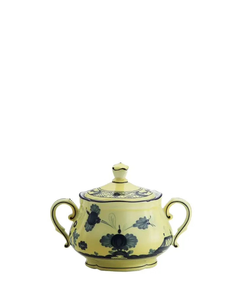 GINORI 1735 Oriente Italiano Sugar Bowl With Cover