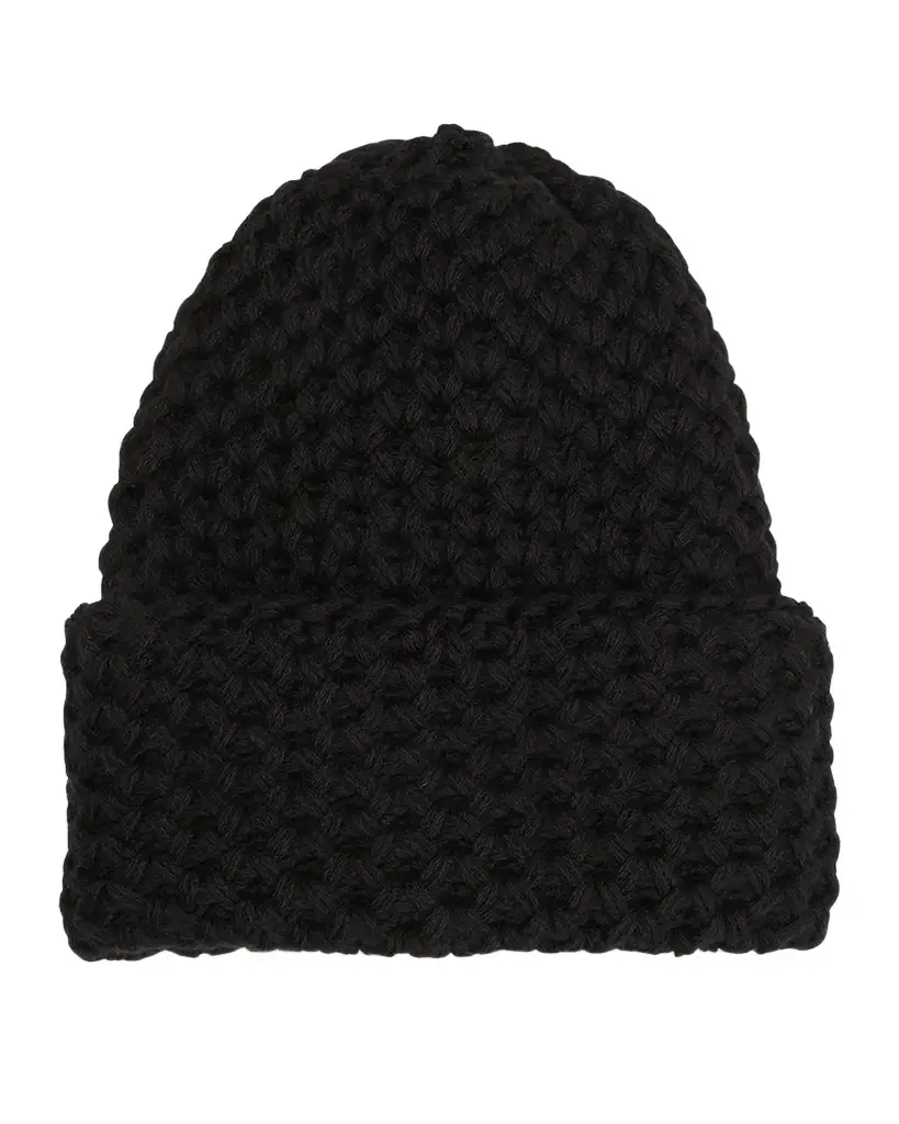 Inverni Cashmere Honeycomb Knit Beanie