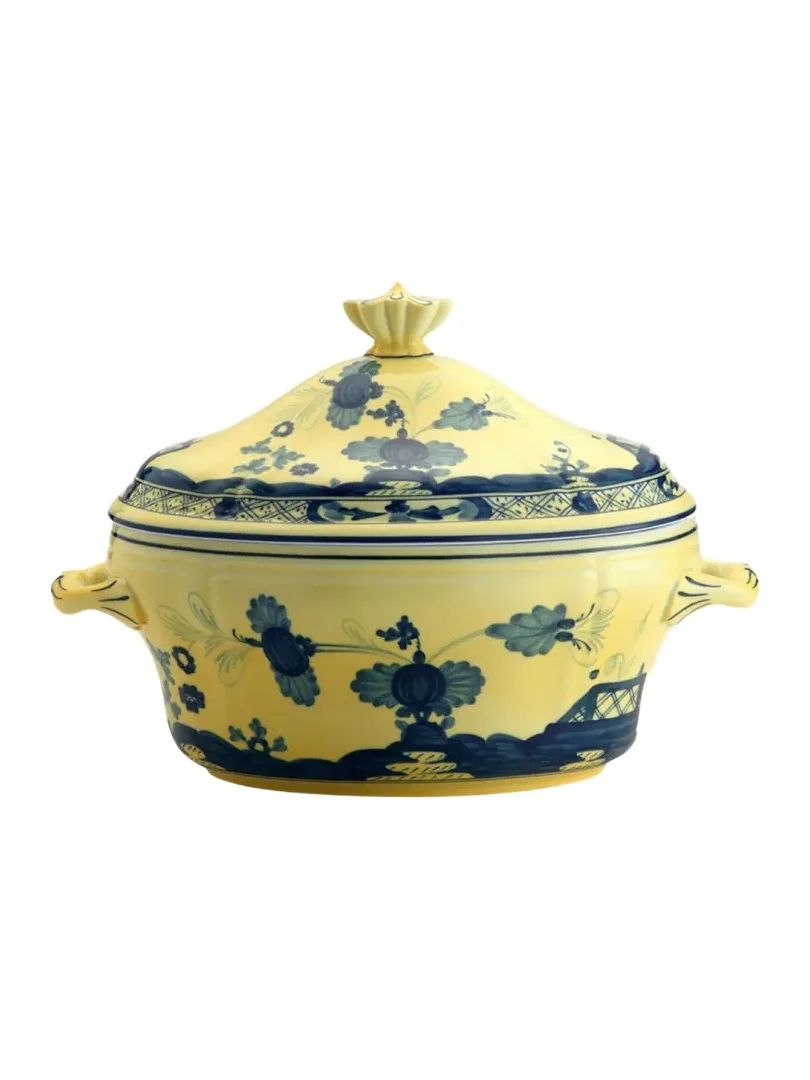 GINORI 1735 Oriente Italiano Oval Tureen With Cover