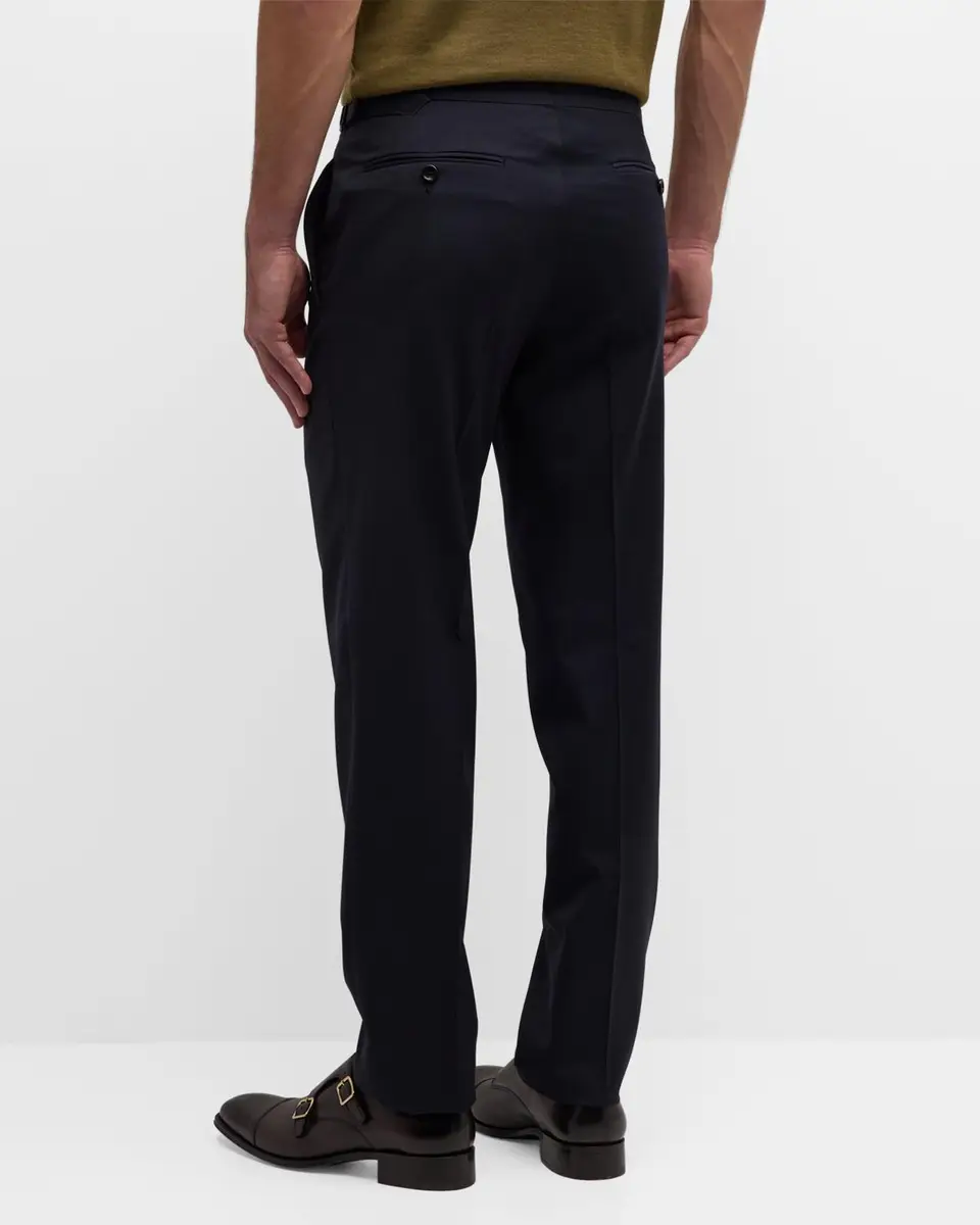 Tom Ford Men's O 'Connor Master Twill Trousers | Thumbnail 3 Tom Ford Men's O 'Connor Master Twill Trousers | Thumbnail 3