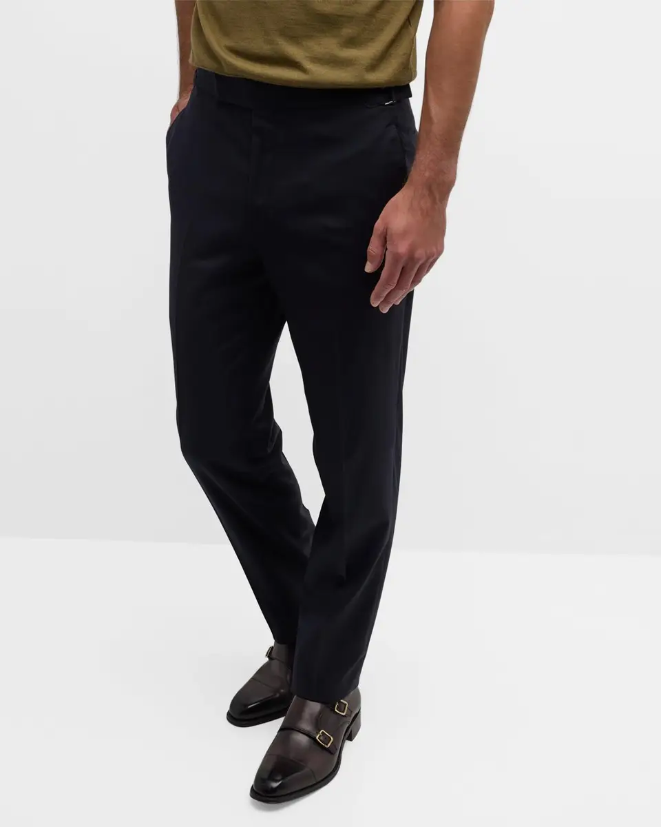 Tom Ford Men's O 'Connor Master Twill Trousers | Thumbnail 6 Tom Ford Men's O 'Connor Master Twill Trousers | Thumbnail 6