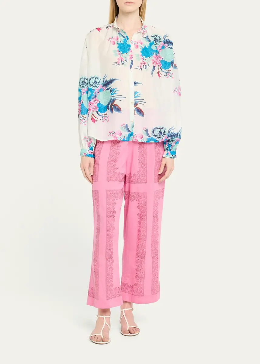 ALIX OF BOHEMIA Poet Berry Jackfruit Blouse | Thumbnail 2 ALIX OF BOHEMIA Poet Berry Jackfruit Blouse | Thumbnail 2