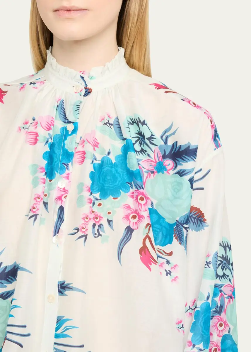 ALIX OF BOHEMIA Poet Berry Jackfruit Blouse | Thumbnail 5 ALIX OF BOHEMIA Poet Berry Jackfruit Blouse | Thumbnail 5