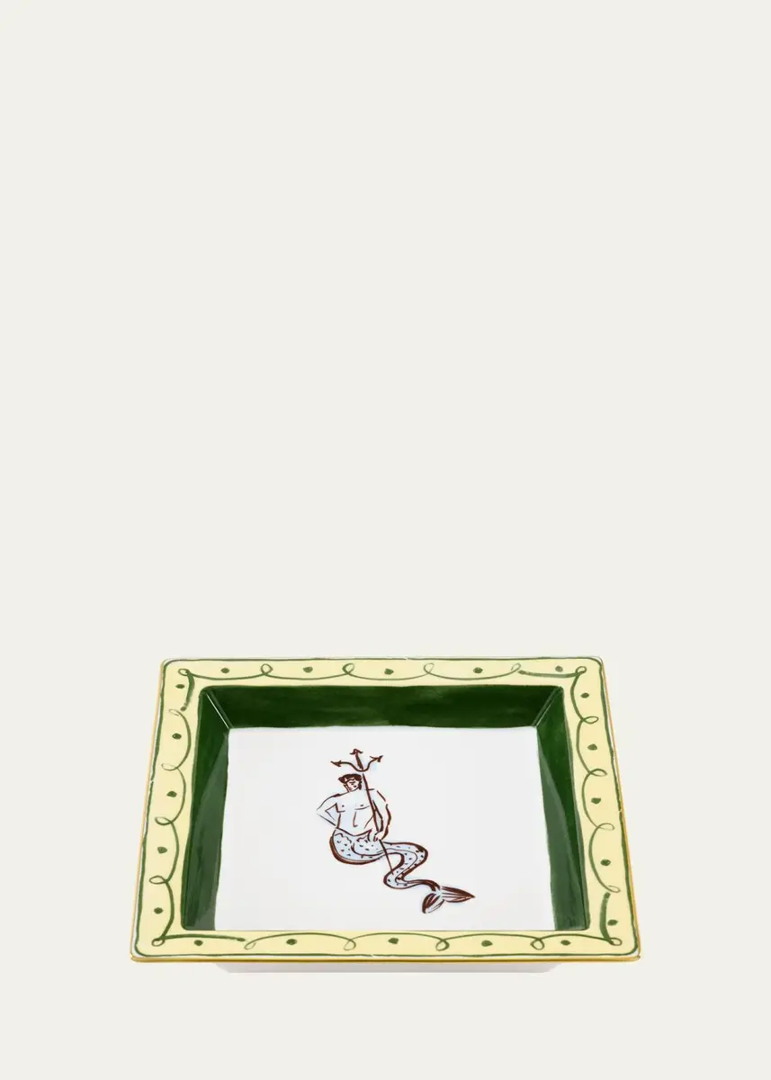 GINORI 1735 Il Viaggio di Nettuno Oggetti Large Square Change Tray | Thumbnail 2 GINORI 1735 Il Viaggio di Nettuno Oggetti Large Square Change Tray | Thumbnail 2