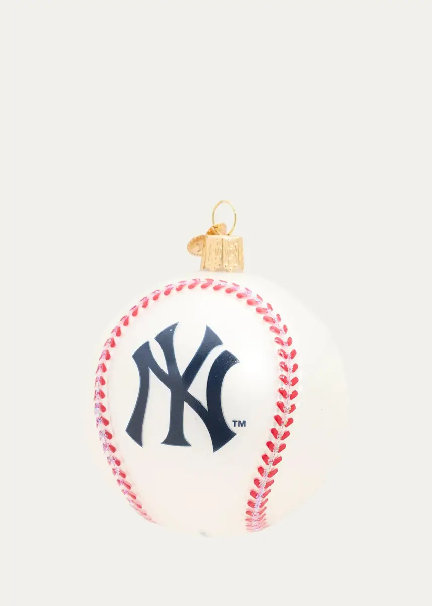 Old World Christmas Yankees Baseball Christmas Ornament | Thumbnail 2 Old World Christmas Yankees Baseball Christmas Ornament | Thumbnail 2