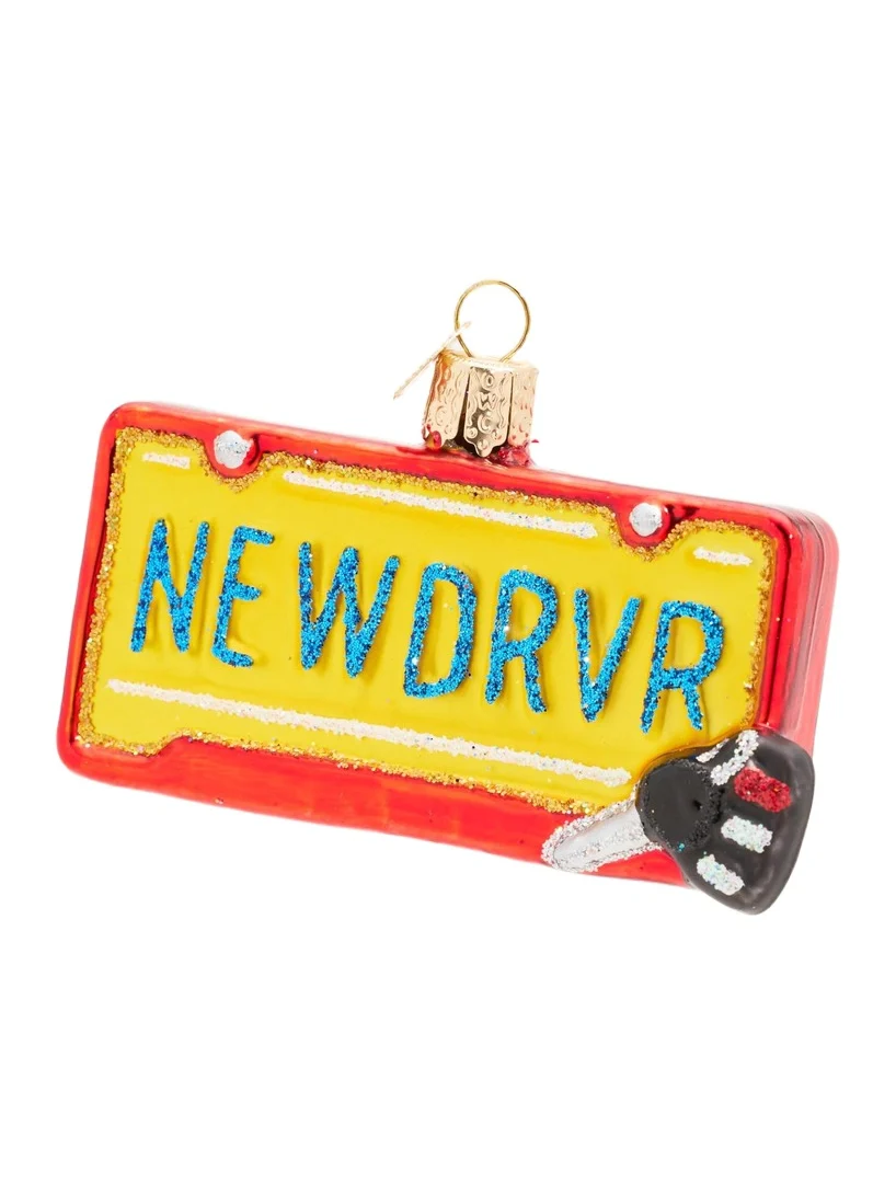 Old World Christmas New Driver Christmas Ornament