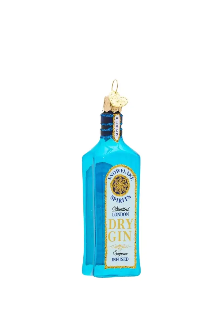 Old World Christmas Gin Bottle Christmas Ornament