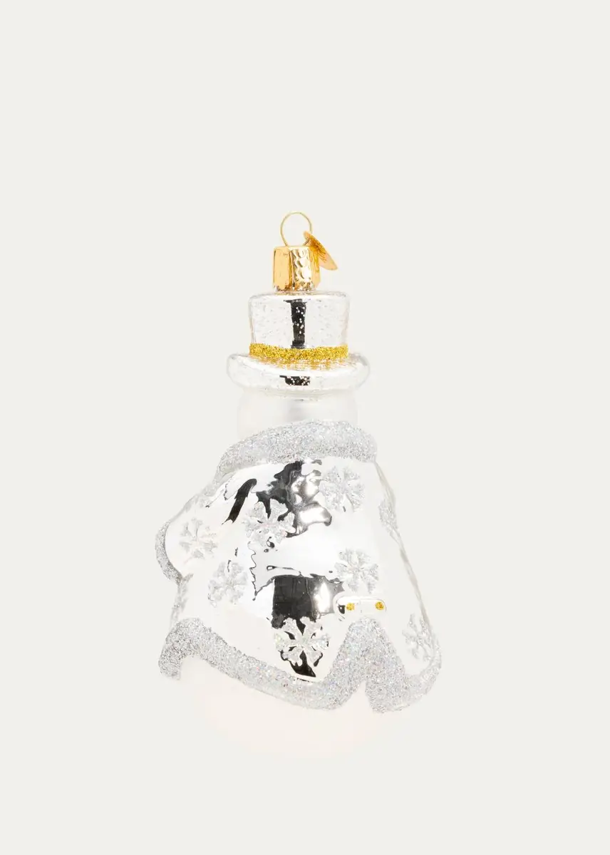 Old World Christmas Sterling Snowman Christmas Ornament | Thumbnail 2