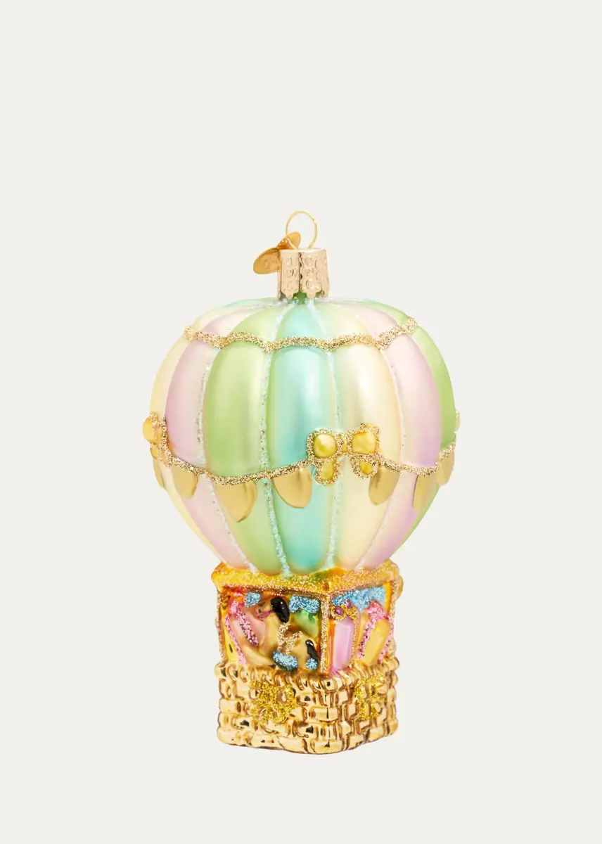 Old World Christmas Baby Bear Balloon Christmas Ornament | Thumbnail 2 Old World Christmas Baby Bear Balloon Christmas Ornament | Thumbnail 2