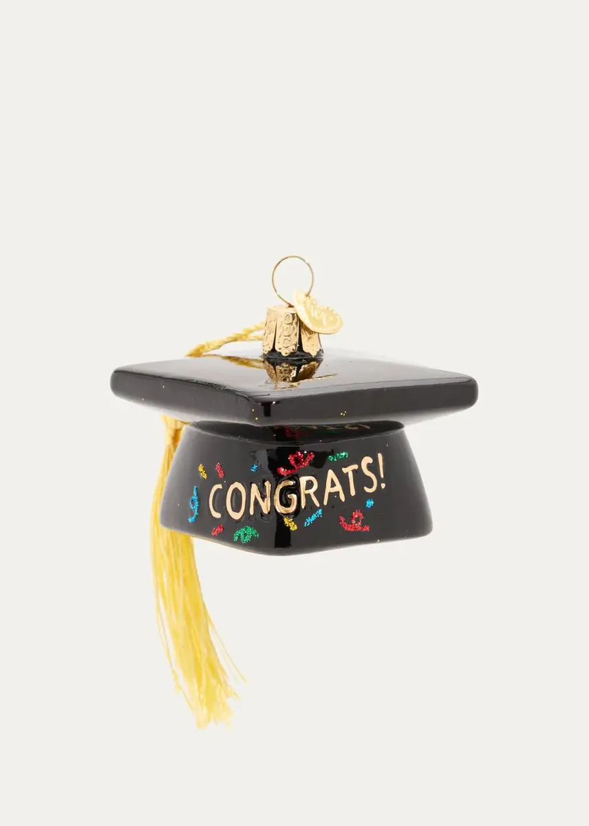 Old World Christmas Graduation Cap Christmas Ornament | Thumbnail 2 Old World Christmas Graduation Cap Christmas Ornament | Thumbnail 2