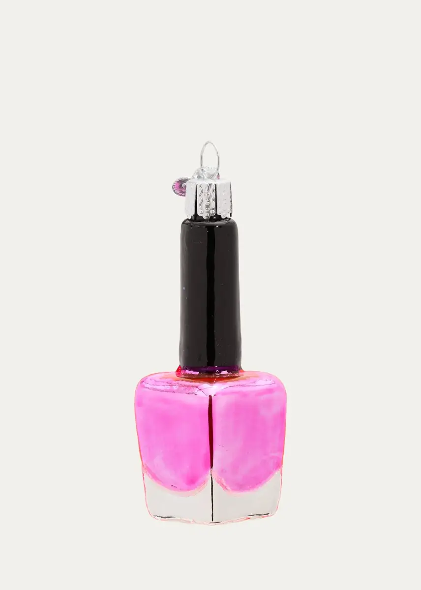 Old World Christmas Nail Polish Christmas Ornament | Thumbnail 2 Old World Christmas Nail Polish Christmas Ornament | Thumbnail 2