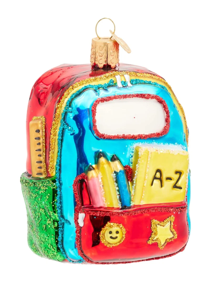 Old World Christmas First Day of School Christmas Ornament